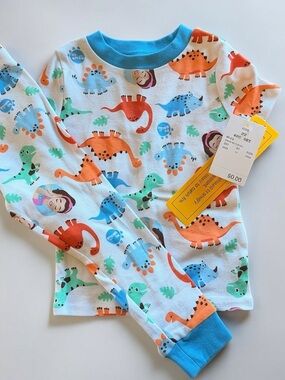 Ms Rachel Toddler Pajama Set 2T NWT Dinosaur Long Sleeve PJs